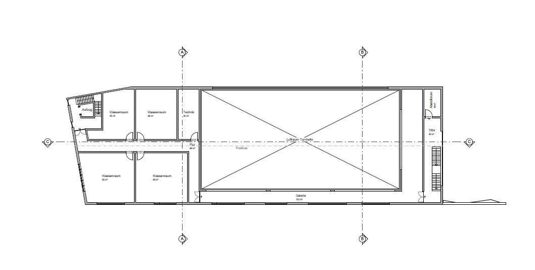 Grundriss Technikgeschoss